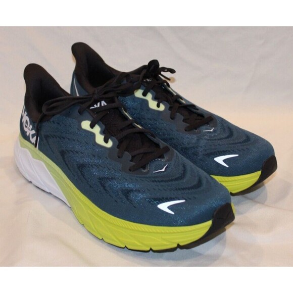 Hoka One Arahi 6 Men Running Sneakers BGBCR‎ BLUE GREEN NIB main image 4